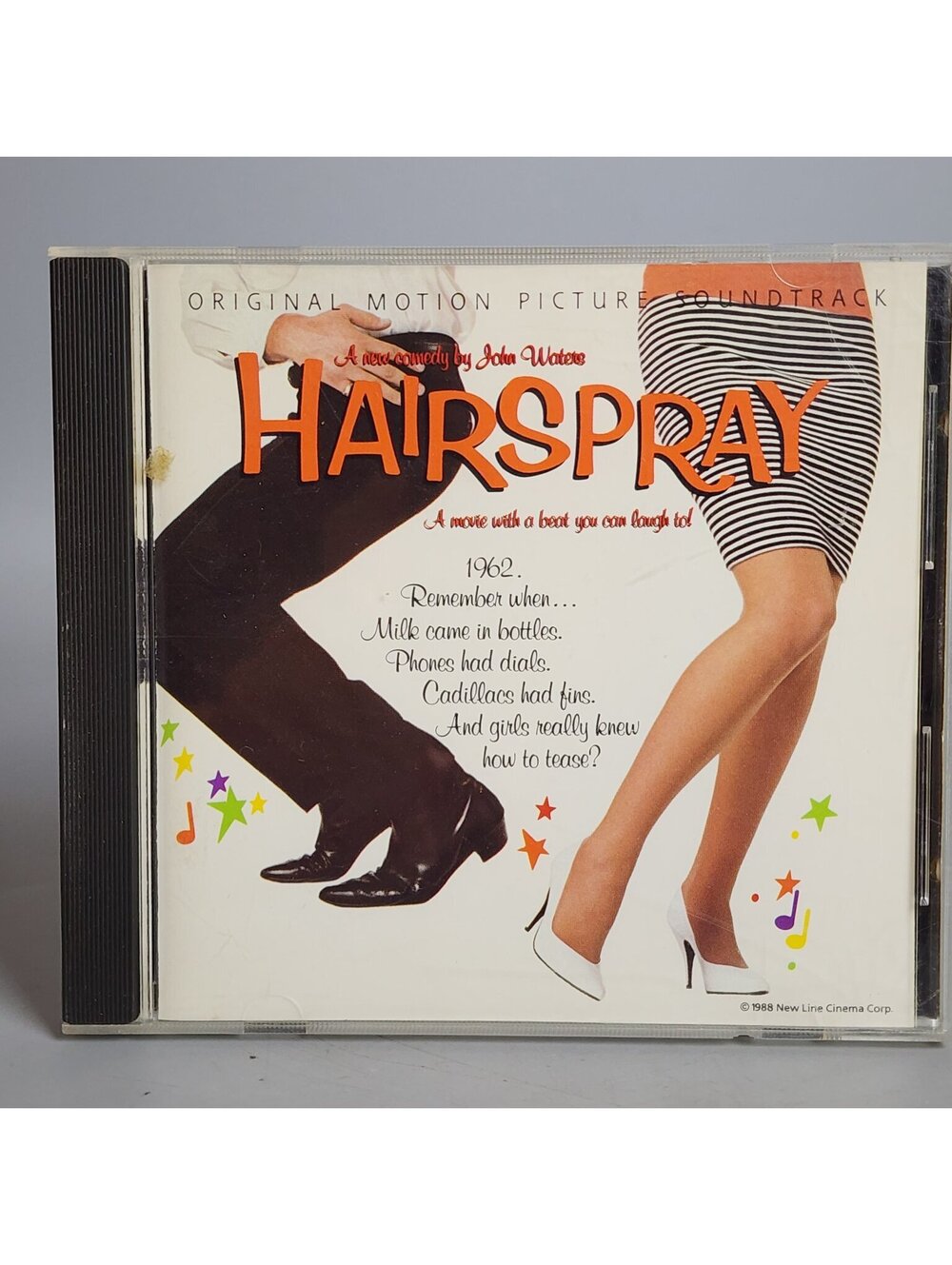 Hairspray Original Motion Picture Soundtrack CD 1988 MCA Records MCAD-6228 John